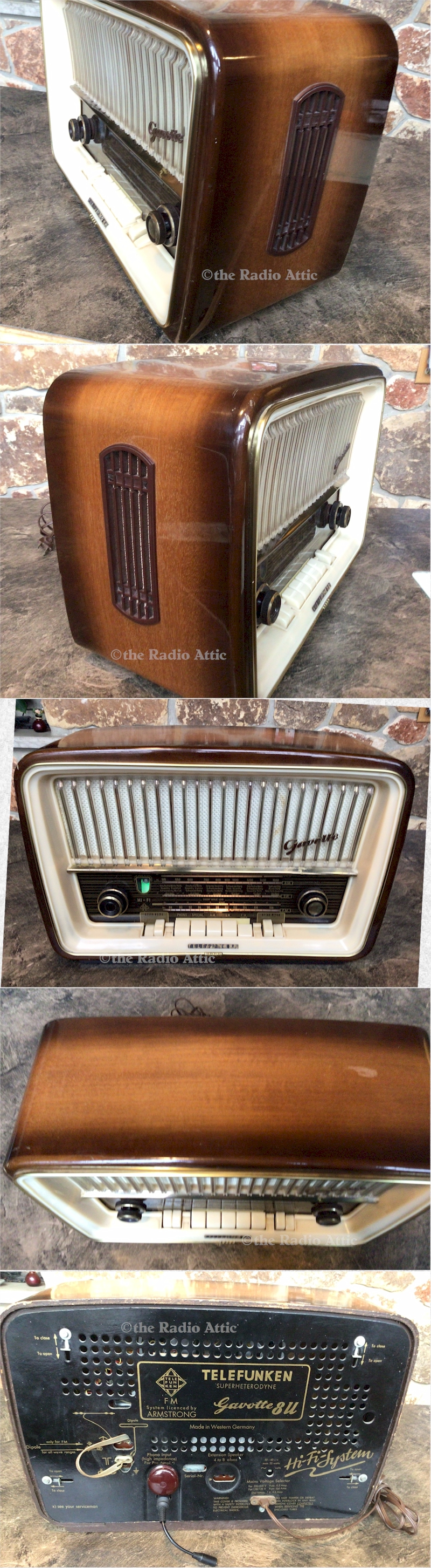 Telefunken Gavotte 8U (1957-58)