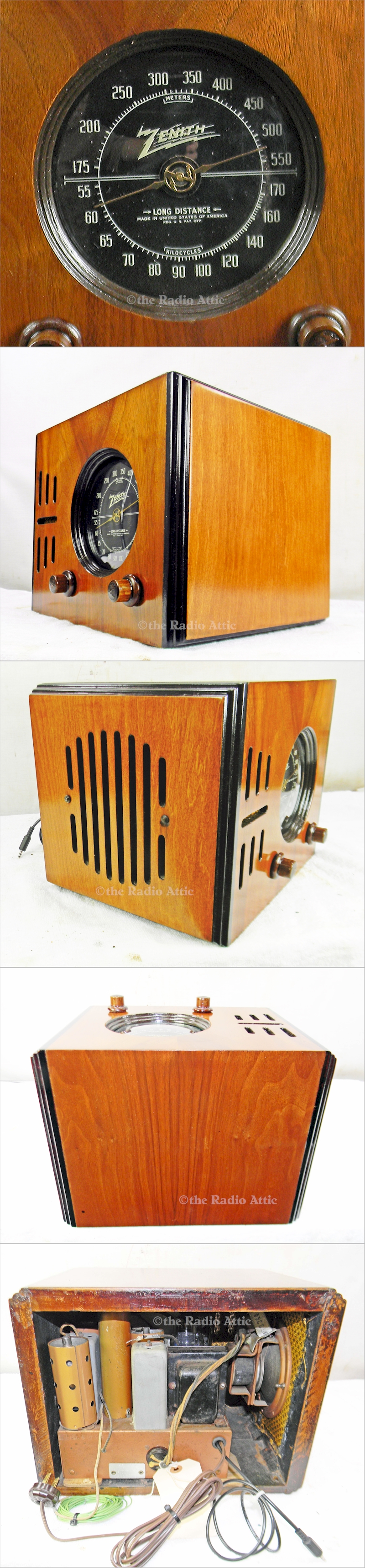 Zenith 5-R-216 "Cube" (1936)