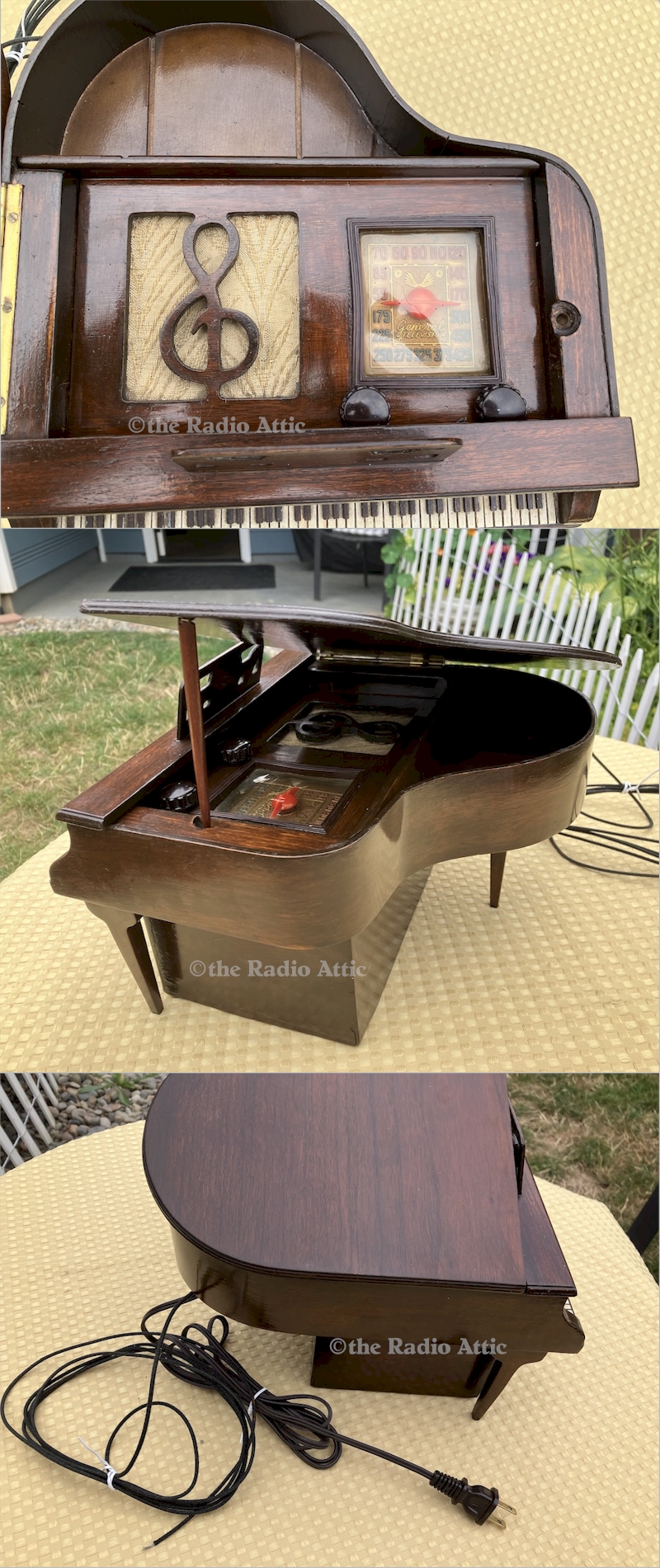 General Television 934 Piano Radio (1939)