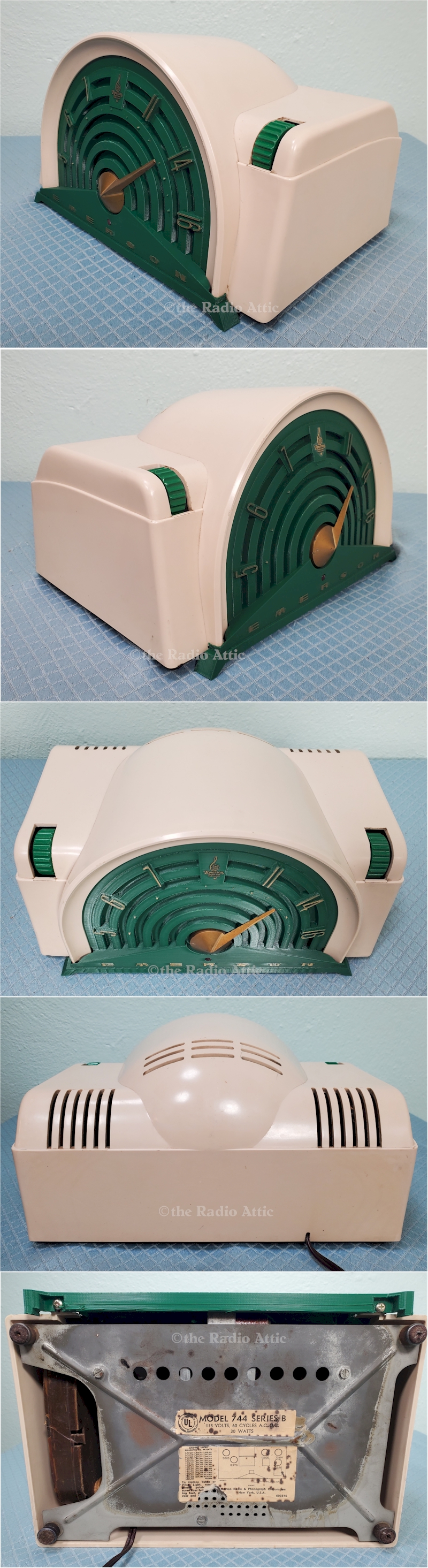 Emerson 744B "the Bandshell" (1953/54)