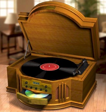 Philco Stereo Turntable/CD/Cassette Player