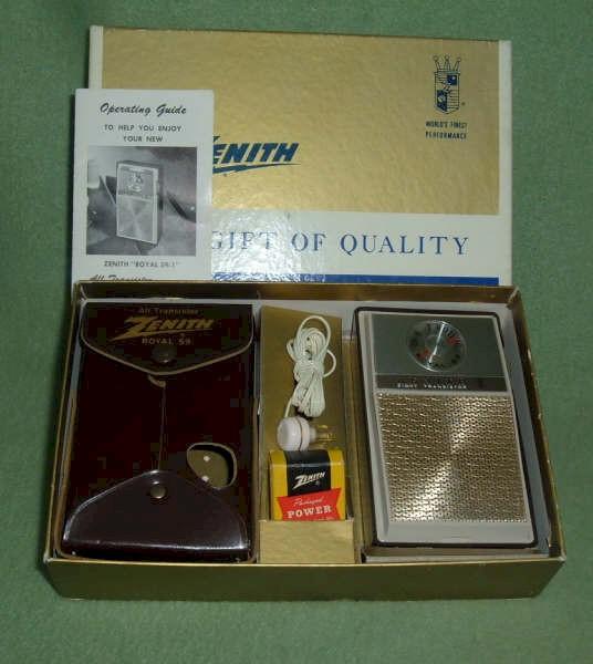 Zenith Royal 59-1 Boxed Set (1965)