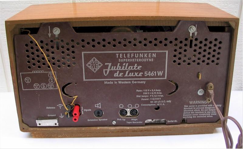 Telefunken Jubilate Deluxe 5461W (1963)