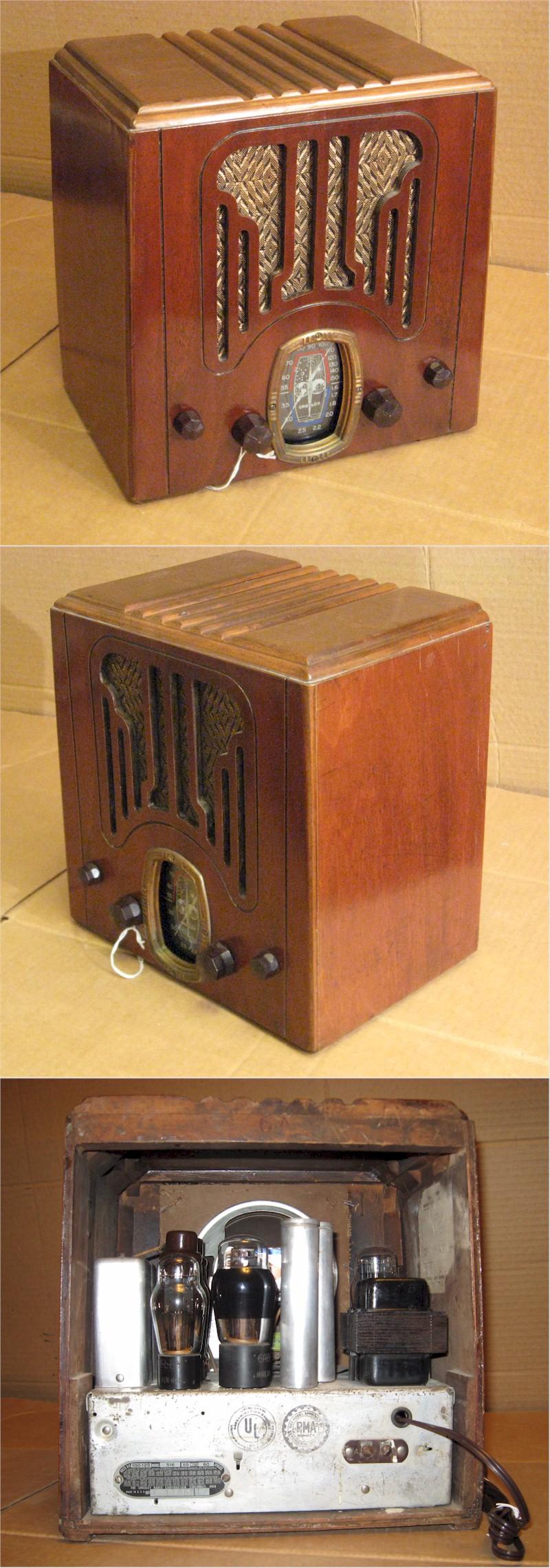 Crosley 516 Tombstone (1936)