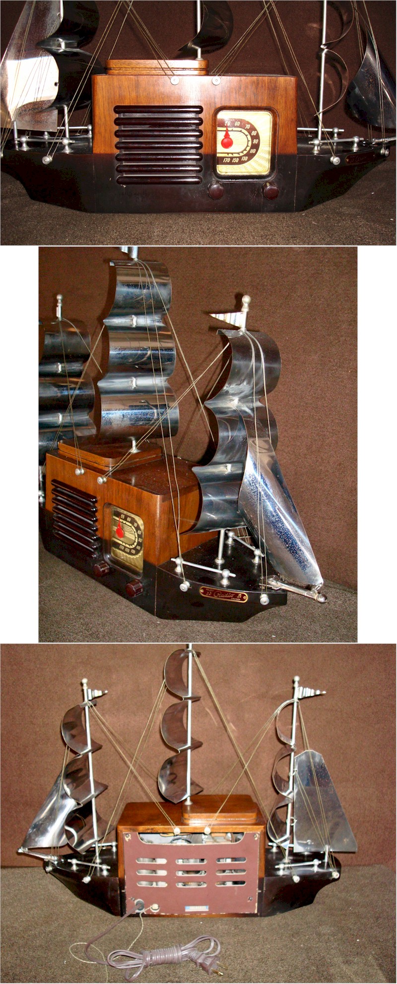 Melody Cruiser Ship Radio (1946)