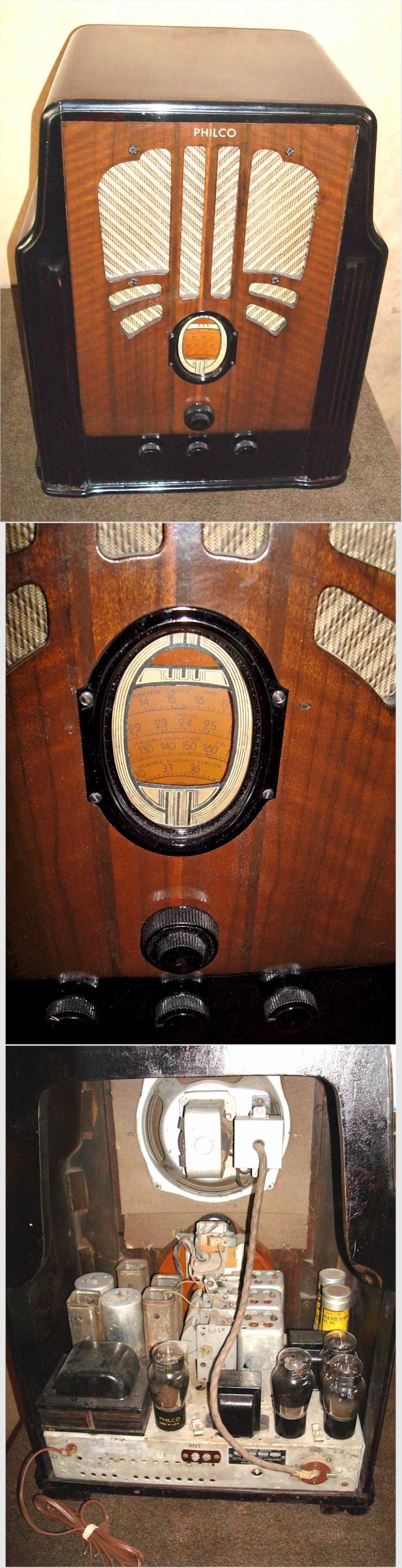 Philco 635B Tombstone (1936)