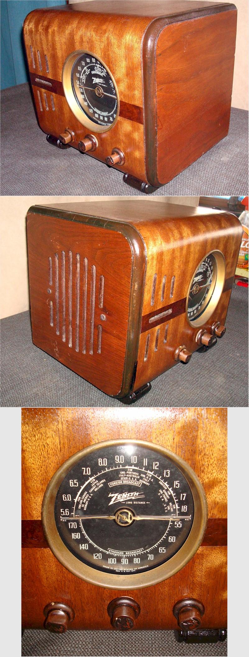 Zenith 5-S-218 Cube (1938)