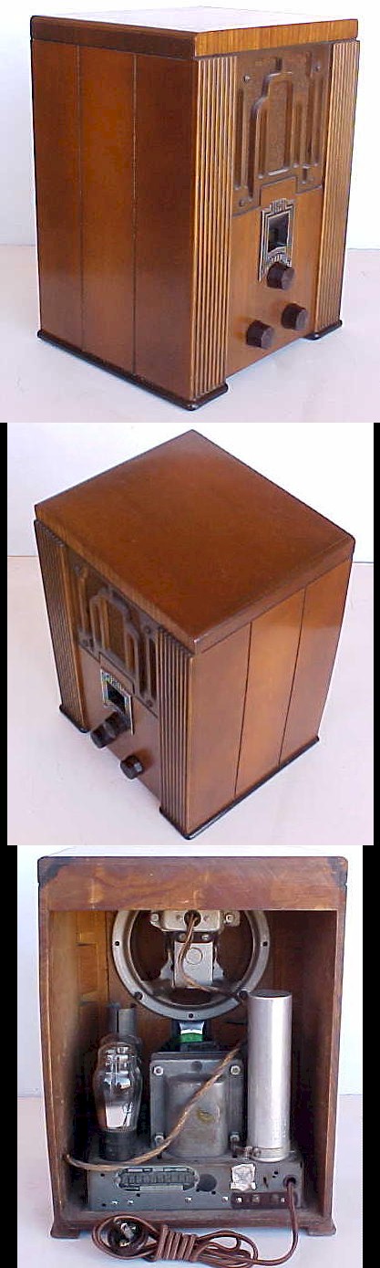 Crosley 5V2 Tombstone (1934)