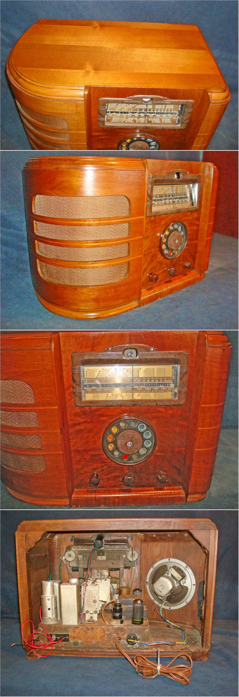 Silvertone 4669 w/Ingraham Cabinet (1937)