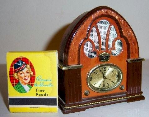 Philco Cathedral Replica Clock/Radio