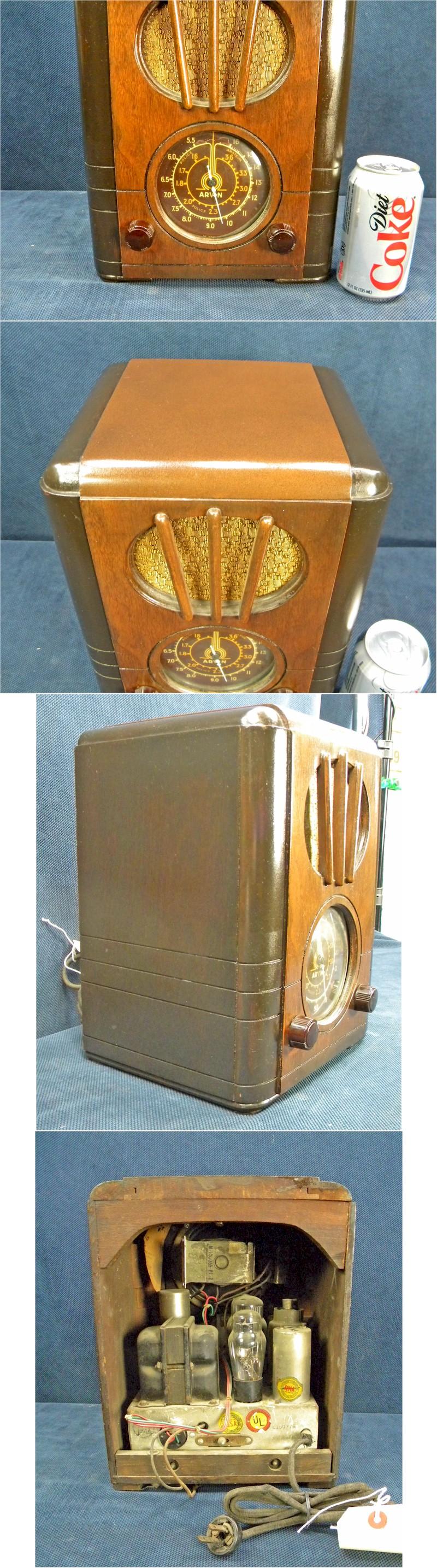 Arvin 417 "Rhythm Baby" Mini-Tombstone (1936)