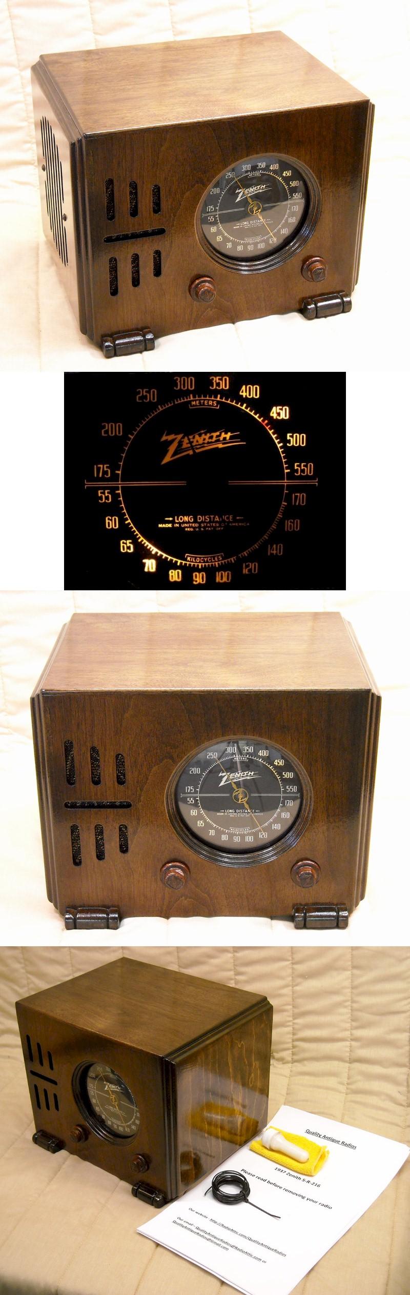 Zenith 5-R-216 Cube (1937)