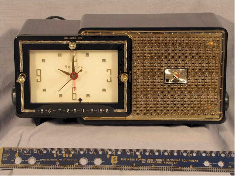 Bulova 120 Clock Radio (1957)