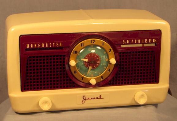 Jewel 5057U "WakeMaster" Clock Radio (1950?)