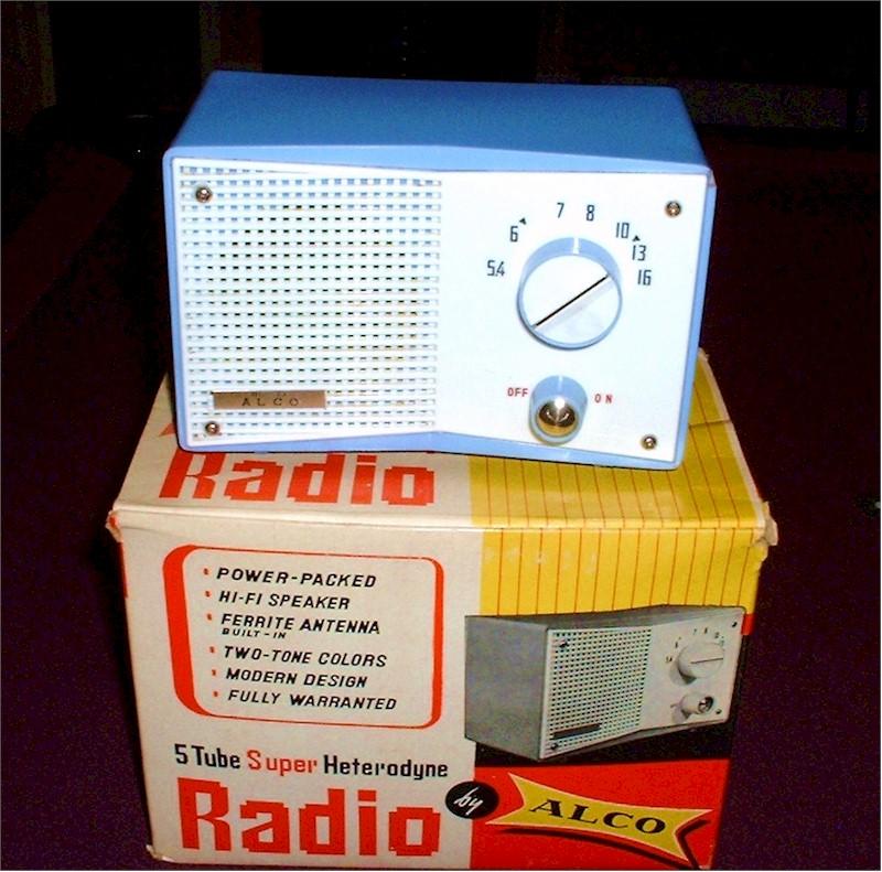 Alco Radio with Box