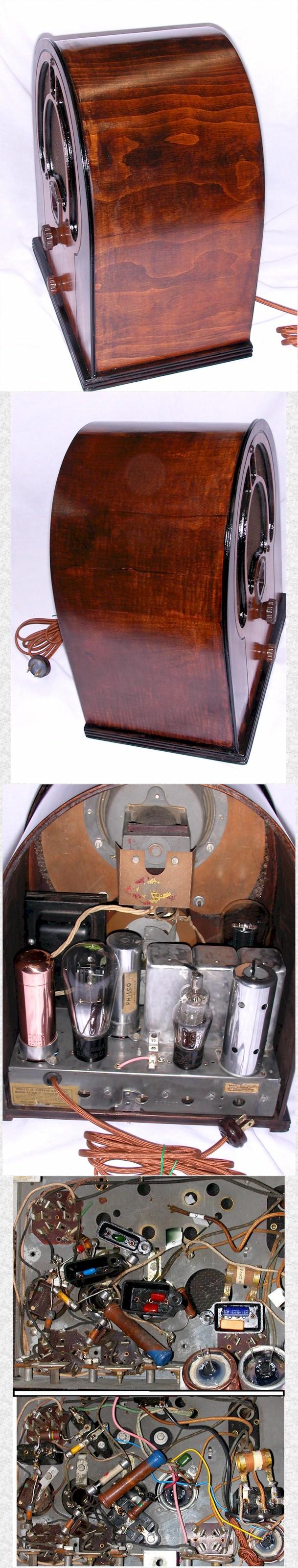 Philco 80B (Jr.) Mini Cathedral (1933)