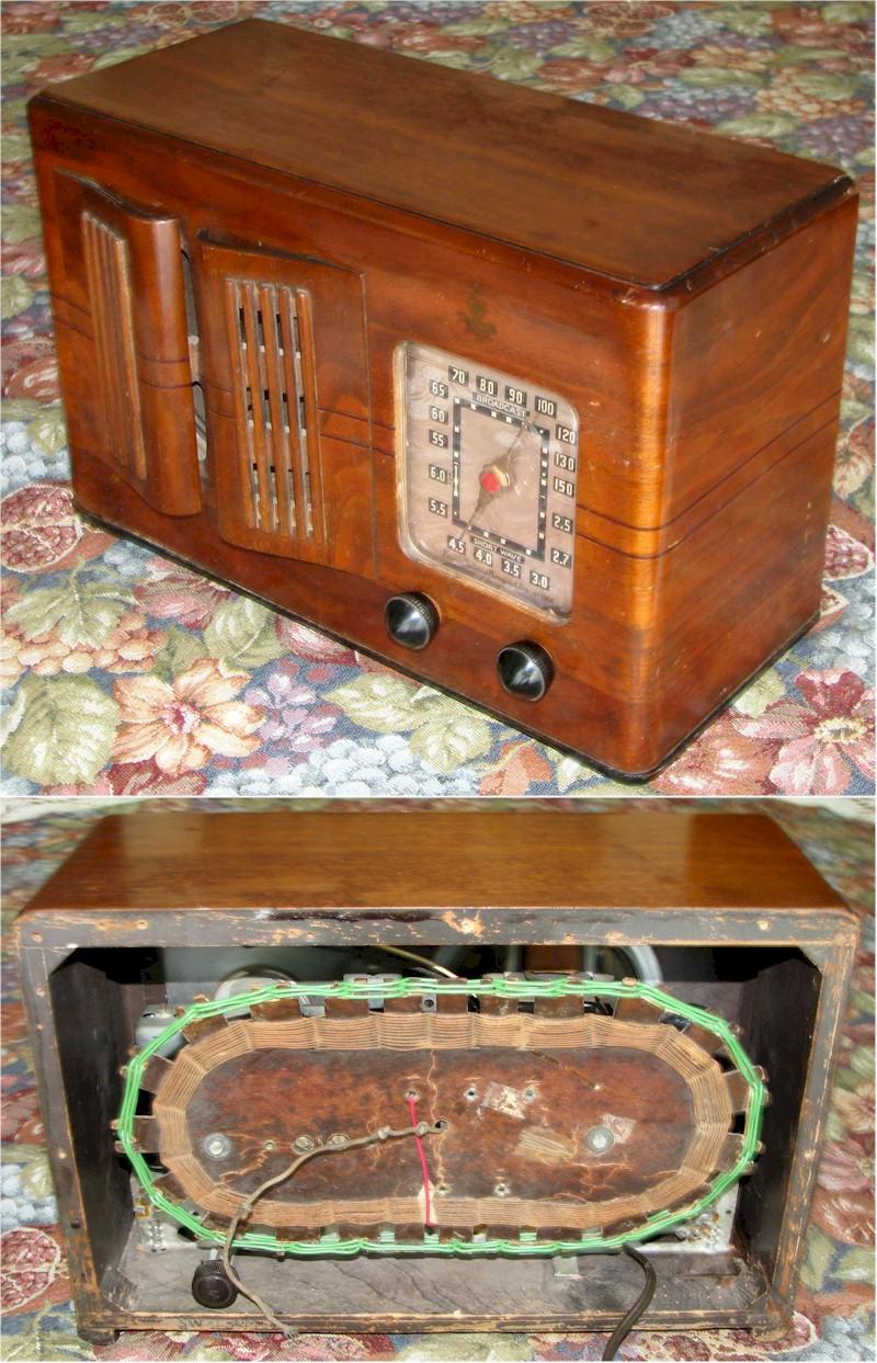 Emerson Radio w/Ingraham Cabinet (1941)