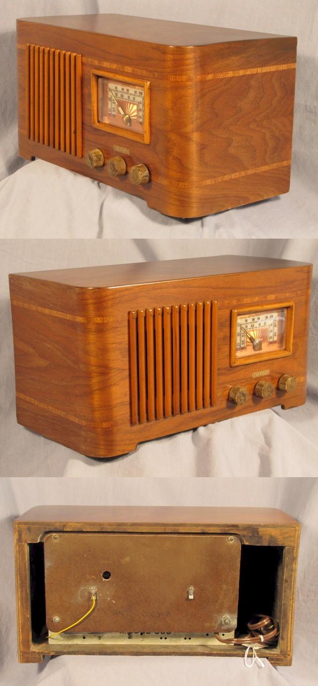 Coronado Table Radio (mid-1940s)