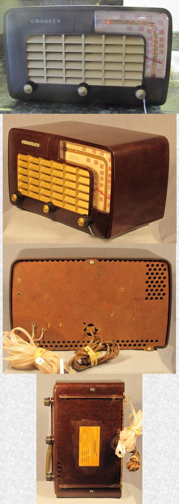 Crosley 10-127-1 AM/FM (1950)