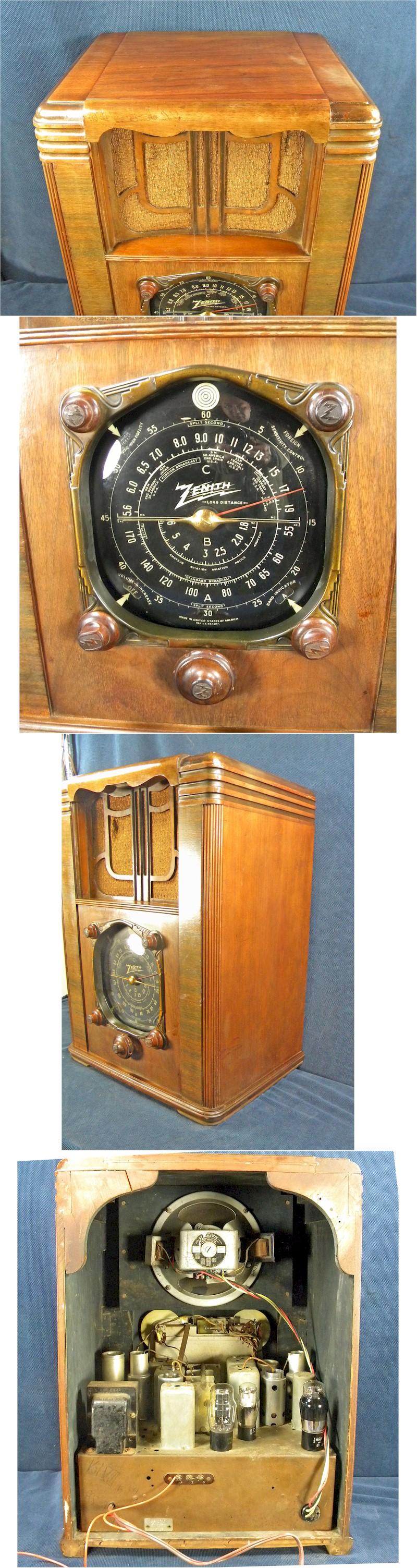 Zenith 8-S-129 Tombstone (1938)