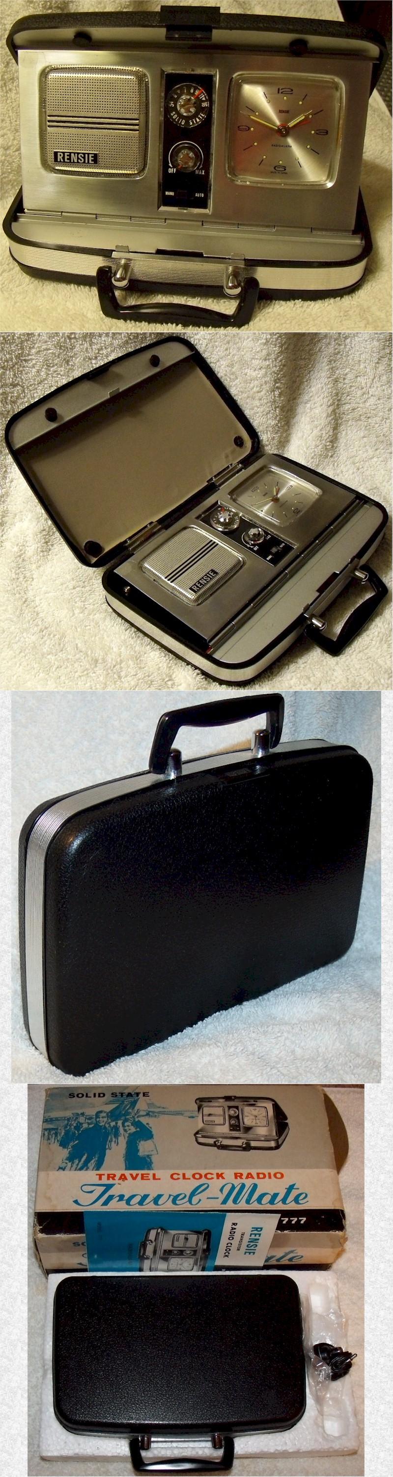 Rensie 777 Travel Radio/Alarm (1960s)