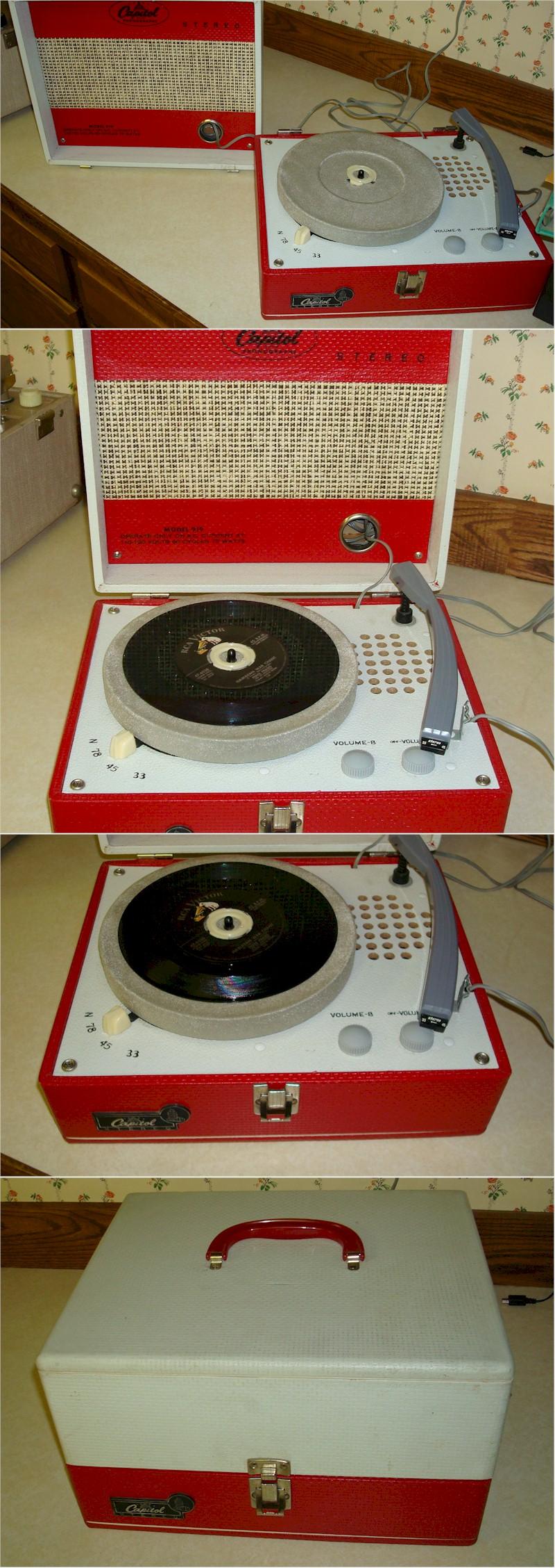 Capitol 919 Portable Phono (1960)