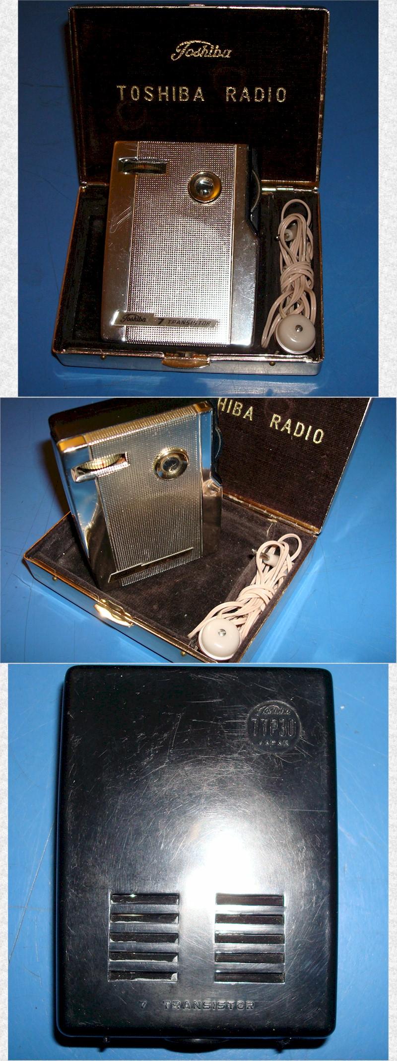 Toshiba 7TP30 Transistor w/Case (1962)