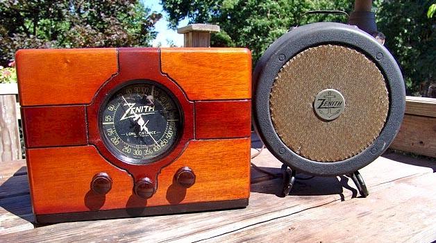 Zenith 4-B-106 Boat and Trailer Radio (1937)