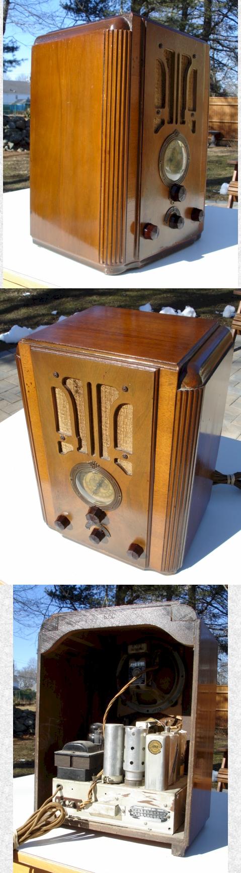 Crosley 635 "Buccaneer" Tombstone (1936)