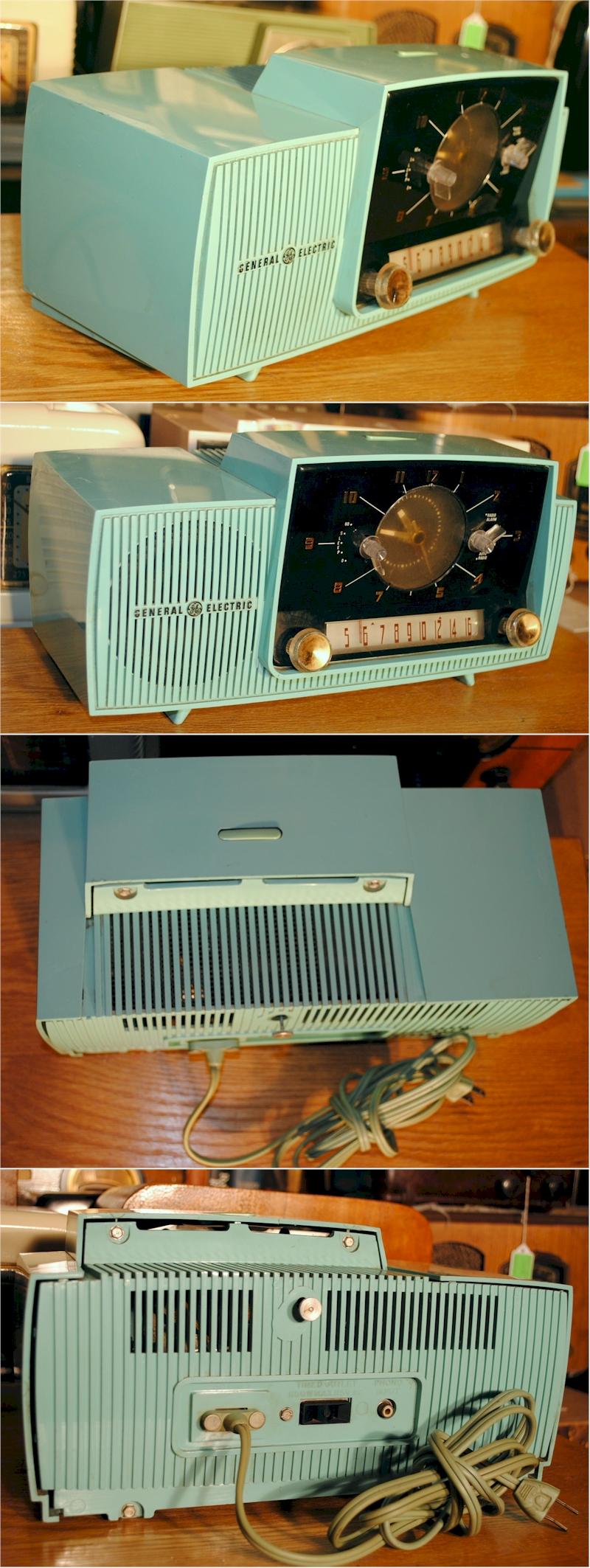 General Electric C417C Clock Radio (1958)