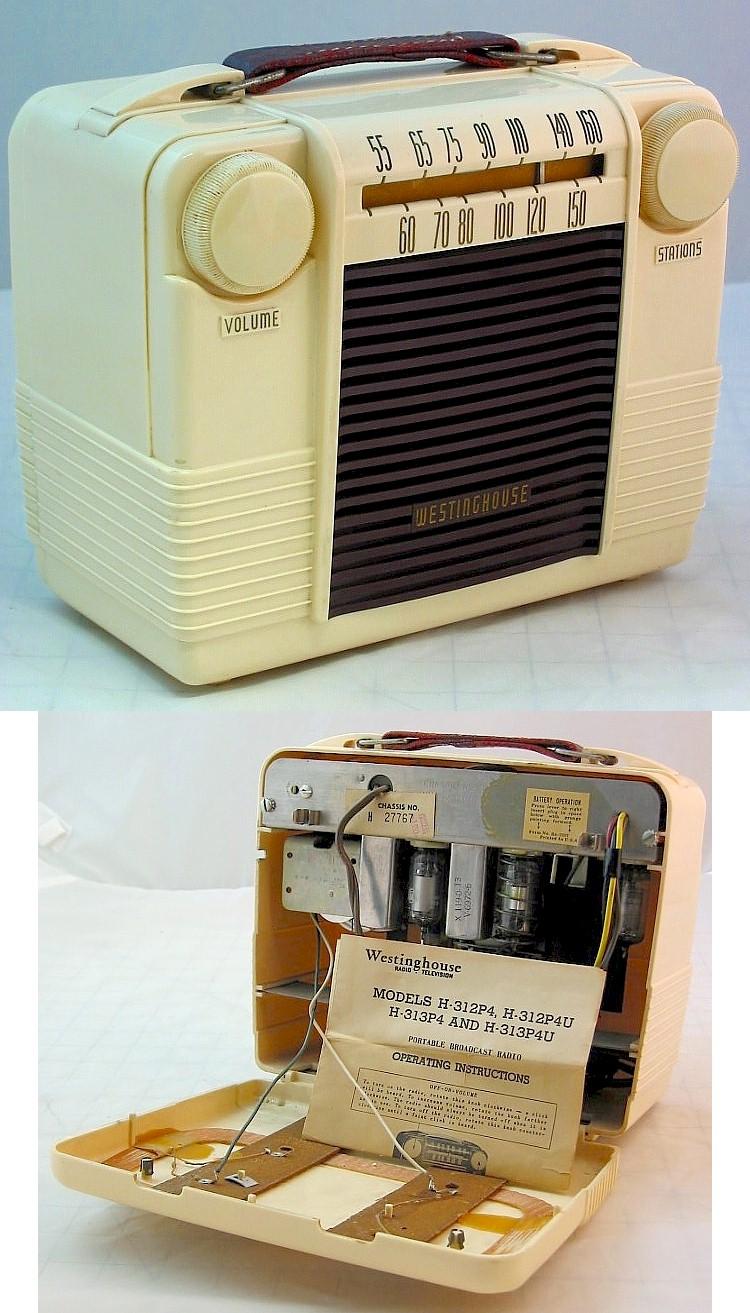 Westinghouse H312P4 AC/DC Portable (1950)