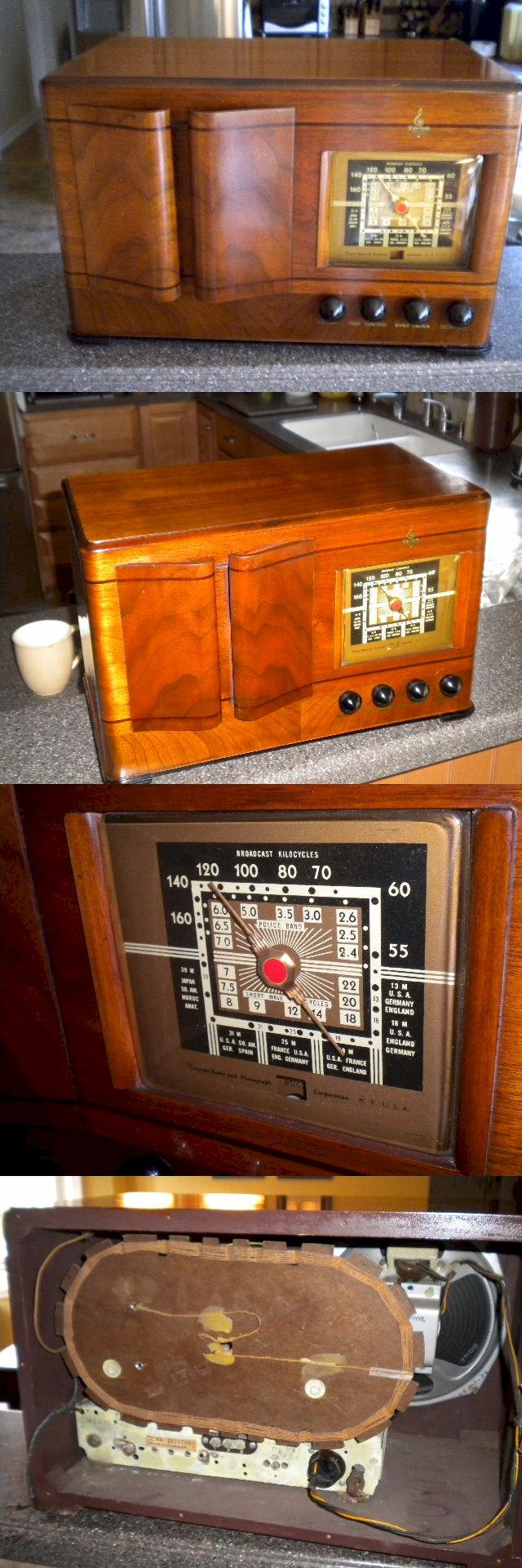 Emerson DX-356 w/Ingraham Cabinet (1941)