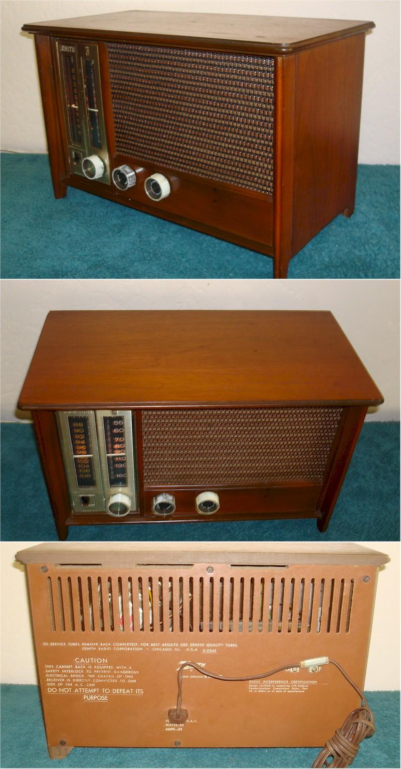 Zenith X334 AM/FM (1959)