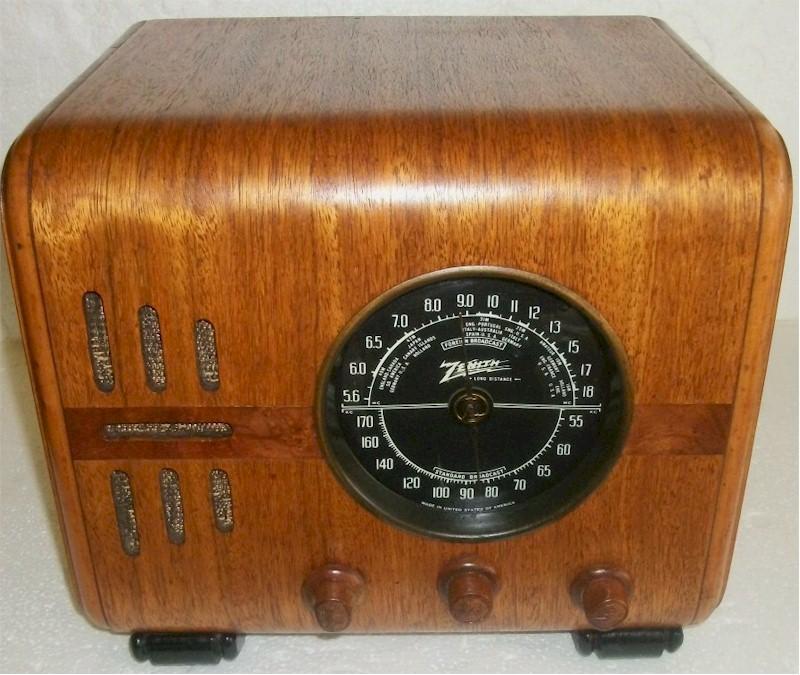 Zenith 5-S-218 Cube (1937-38)