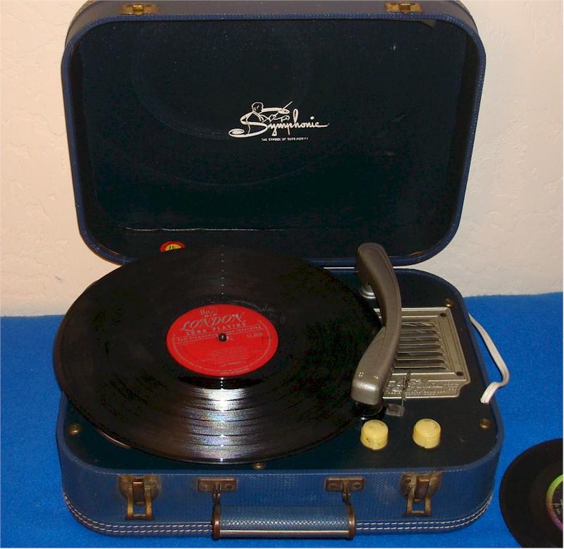 Symphonic 351 Portable Phonograph