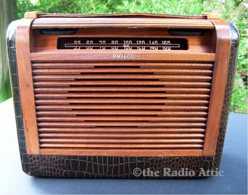 Philco 49-607 Portable (1949)