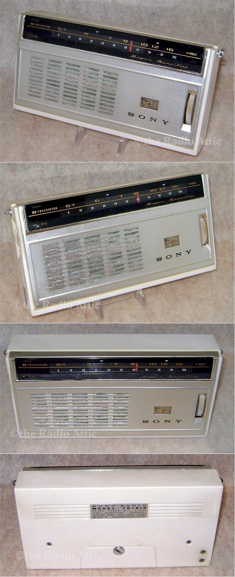 Sony TR-818 "Super Sensitive" (1965)