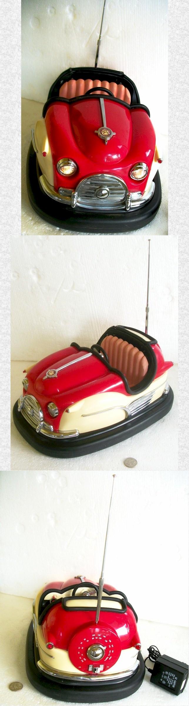 Bumper Car AM/FM Radio (1980s)