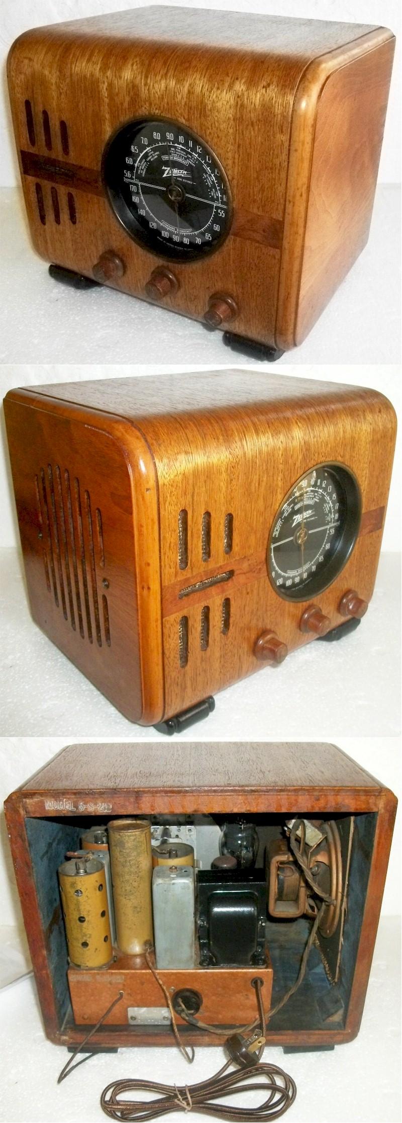 Zenith 5-S-218 Cube (1937-38)