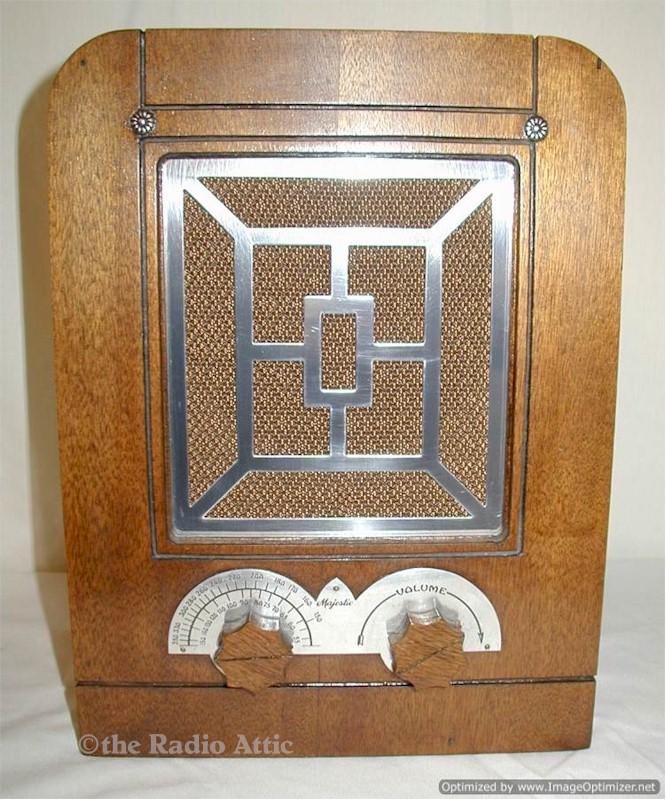 Majestic 44 "Duo-Chief" Mini-Tombstone (1934)