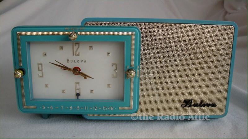 Bulova 100 Clock Radio (1957)