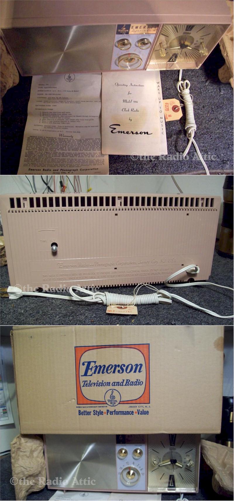 Emerson G1705 Clock Radio