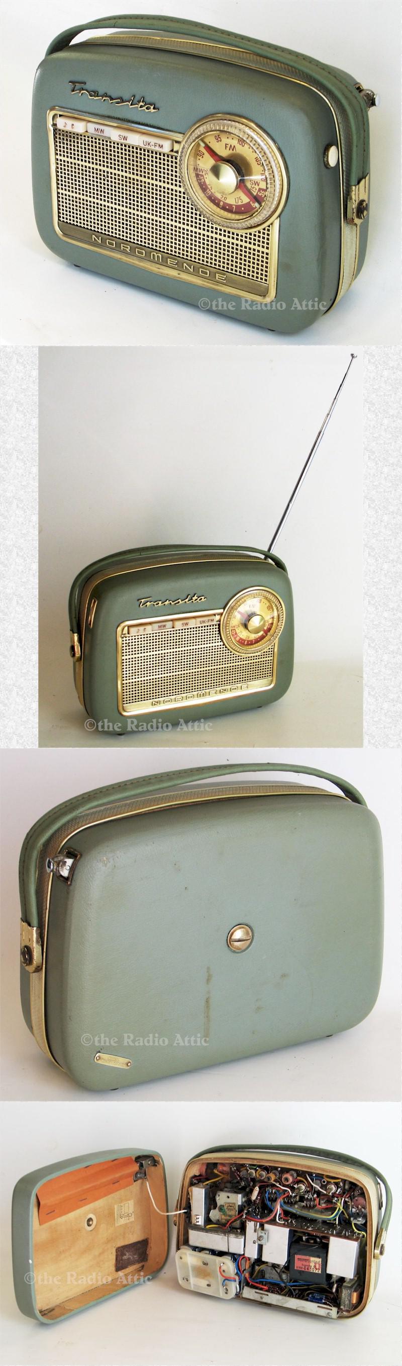 Nordmende Transita G Sterling AM/FM/SW Portable (1960)