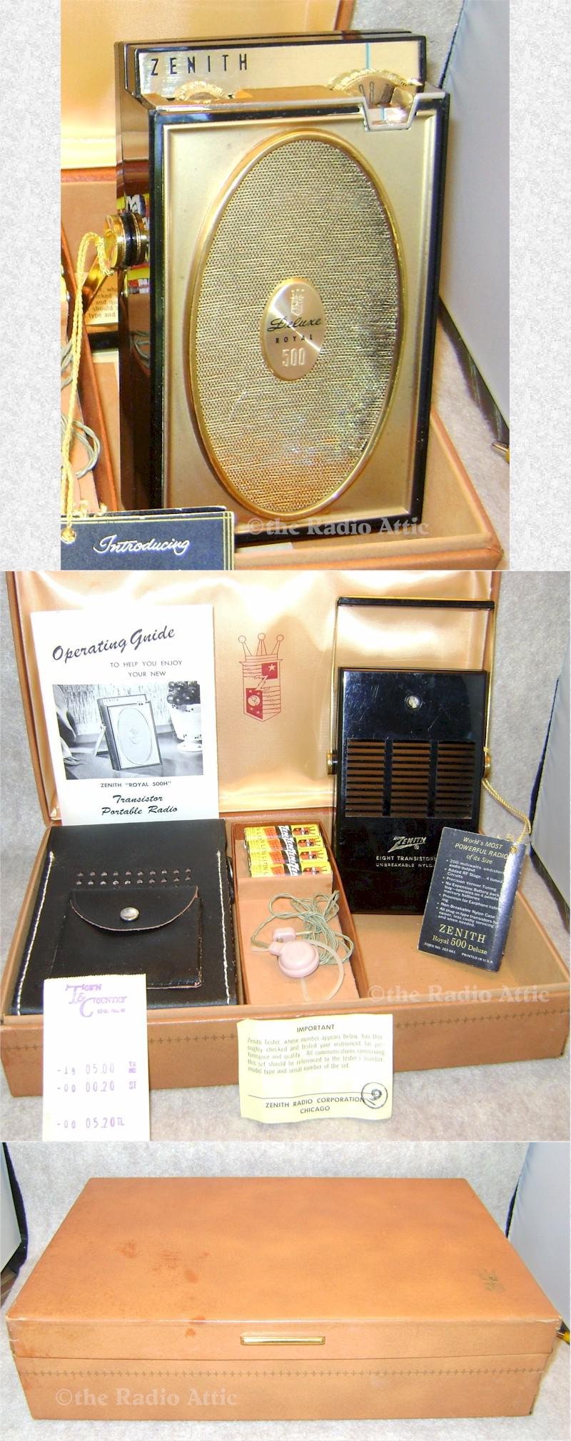 Zenith Royal 500H Gift Set (1961)