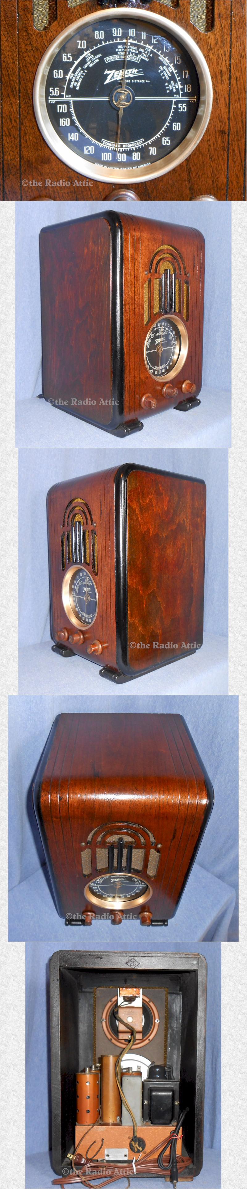 Zenith 5-S-228 Mini-Tombstone (1938)