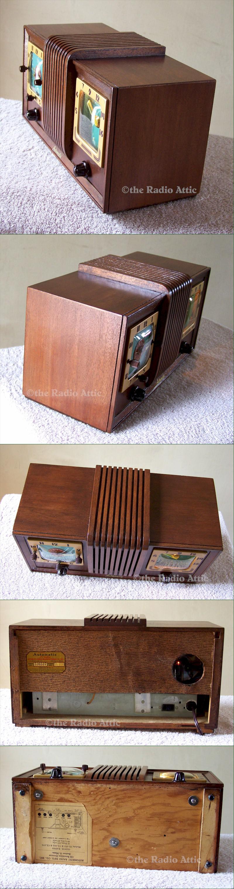 Automatic CL-164 Clock Radio (1952)