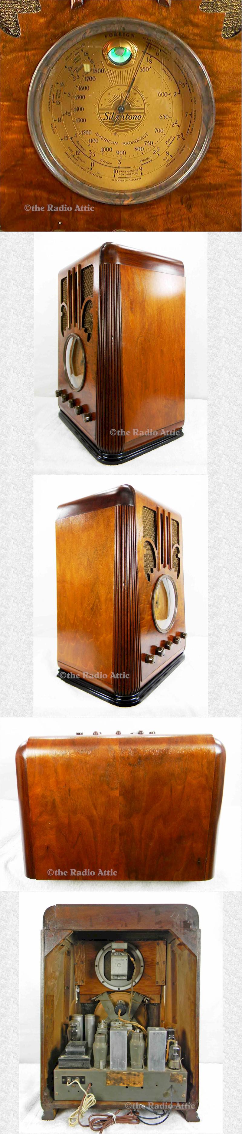 Silvertone 4465 Tombstone (1937)