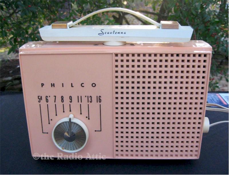 Philco G-681 "Scantenna" Portable (1959)