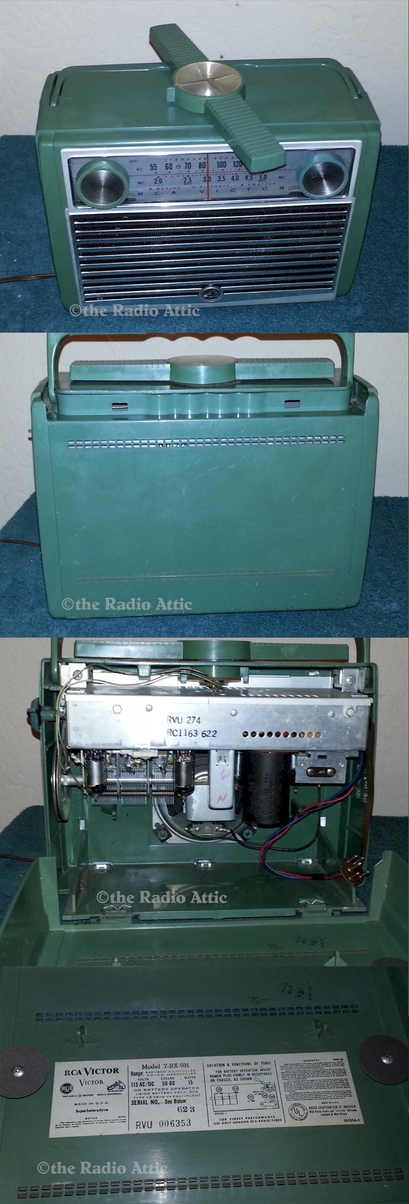 RCA 7-BX-9H "Yachtsman" Portable (1957)