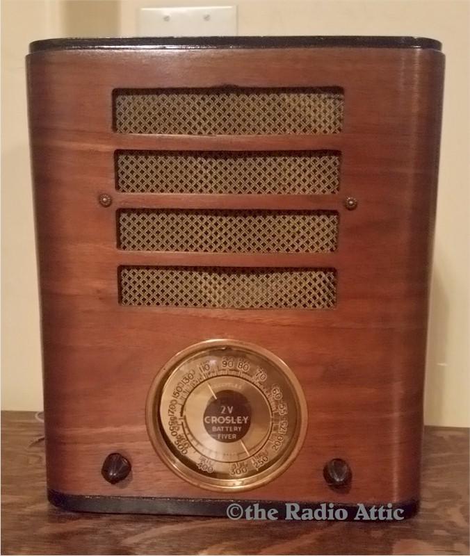 Crosley "Battery Fiver" Tombstone (1937)